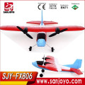 Super cool 2.4G espuma rc planador de brinquedo de controle de rádio Elétrico avião de Brinquedo das Crianças Por Atacado SJY-FX806